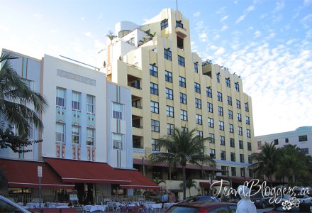 Miami Beech Art-Deco Building © 2013 ~ Iain & Gail Shankland  / TravelBloggers.ca@gmail.com