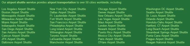 Go Airport Shuttle, TravelBloggers.ca