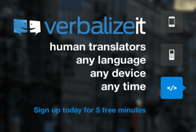 VerbalizeIt, travelbloggers.ca