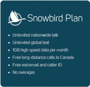 Snowbird Plan - Roam Mobility, TravelBloggers.ca