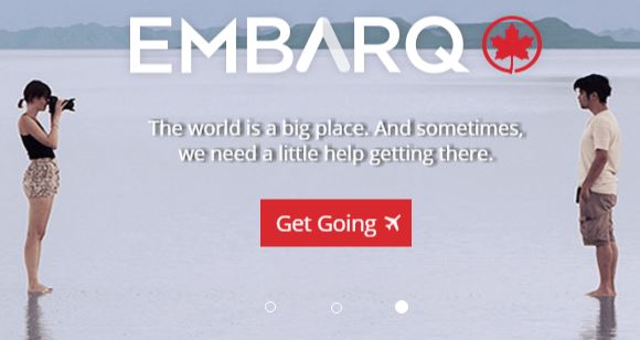 TravelBloggers.ca, AirCanada, EMBARQ