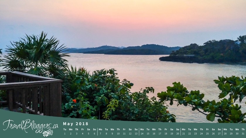 Roatan, Hondouras, Media Luna Resort, Sunset