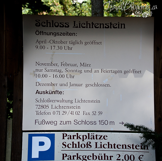 Lichtenstein Castle (Schloß Lichtenstein), TravelBloggers.ca, Iain Shankland, Gail Shankland