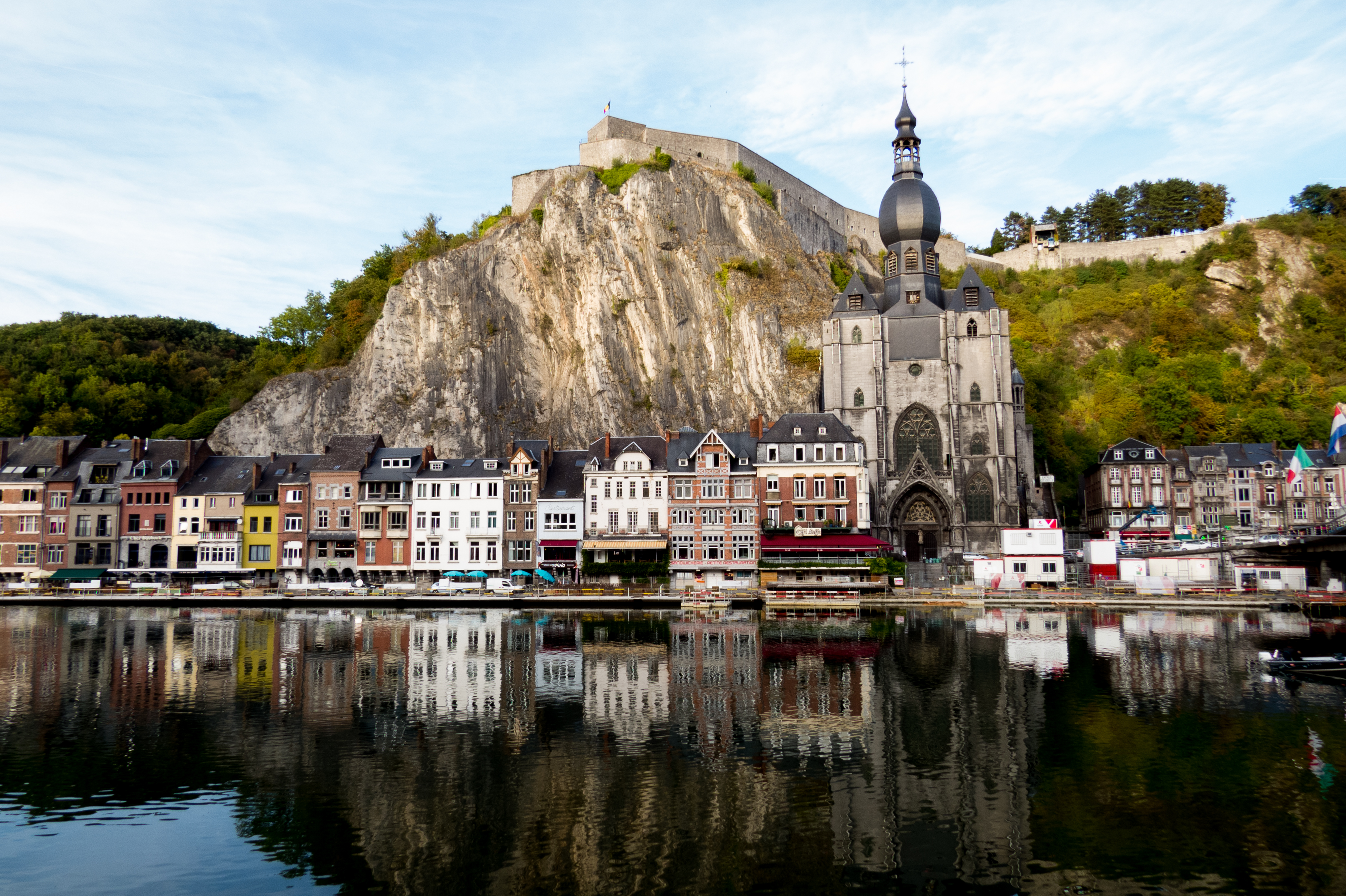 Dinant Belgium - Collegiale Notre-Dame & Citadel / Citadelle