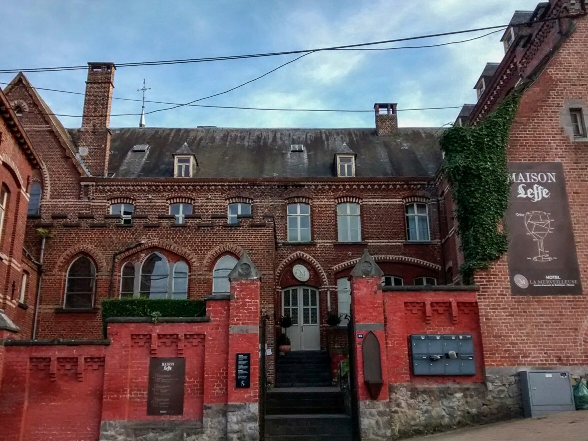 Maison Leffe Entrance, Dinant Belgium