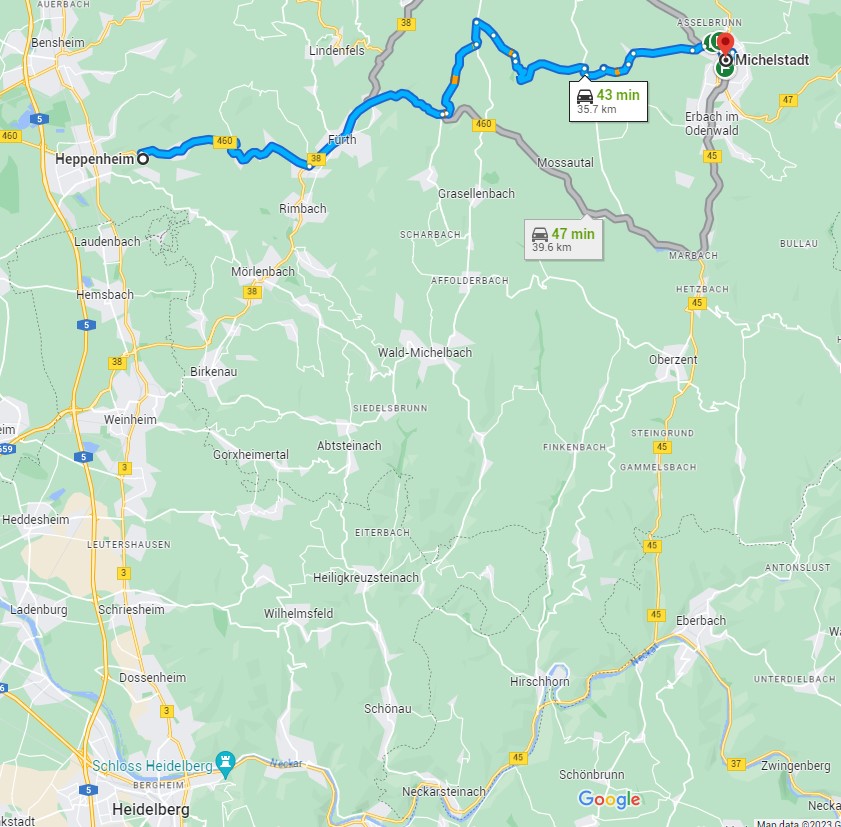 Heppenheimer & Michelstadt Germany, TravelBloggers.ca, Iain Shankland, Gail Shankland