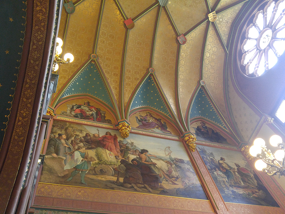 Schloss Drachenburg, Drachenburg Castle, Koenigswinter‎, Königswinter, Drachenfels Castle (Schloss), Drachenfelsbahn, TravelBloggers.ca, Iain Shankland, Gail Shankland