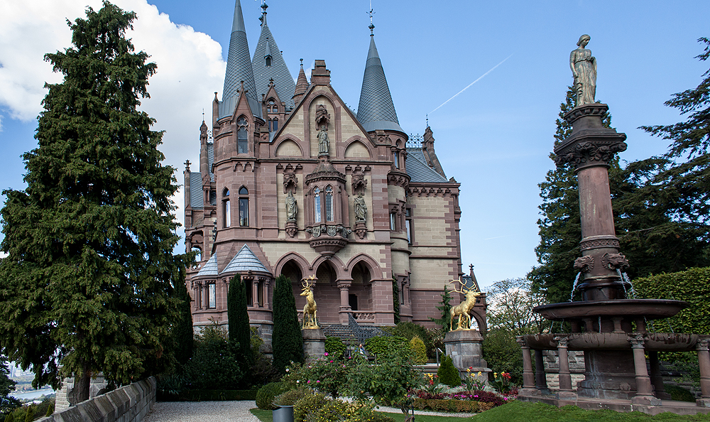 Schloss Drachenburg, Drachenburg Castle, Koenigswinter‎, Königswinter, Drachenfels Castle (Schloss), Drachenfelsbahn, TravelBloggers.ca, Iain Shankland, Gail Shankland