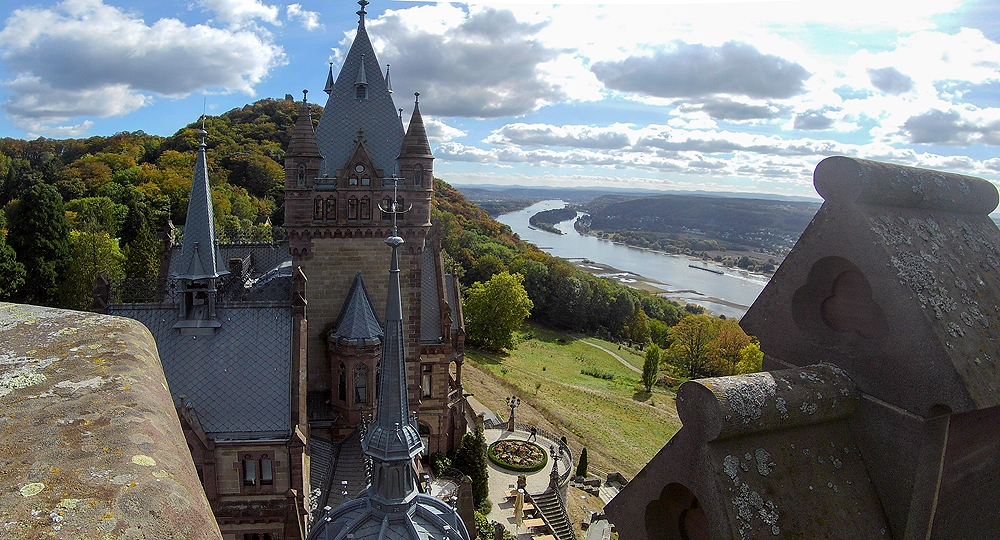 Schloss Drachenburg, Drachenburg Castle, Koenigswinter‎, Königswinter, Drachenfels Castle (Schloss), Drachenfelsbahn, TravelBloggers.ca, Iain Shankland, Gail Shankland