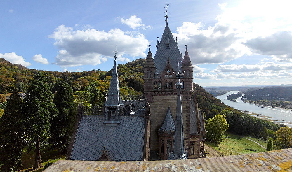 Schloss Drachenburg, Drachenburg Castle, Koenigswinter‎, Königswinter, Drachenfels Castle (Schloss), Drachenfelsbahn, TravelBloggers.ca, Iain Shankland, Gail Shankland