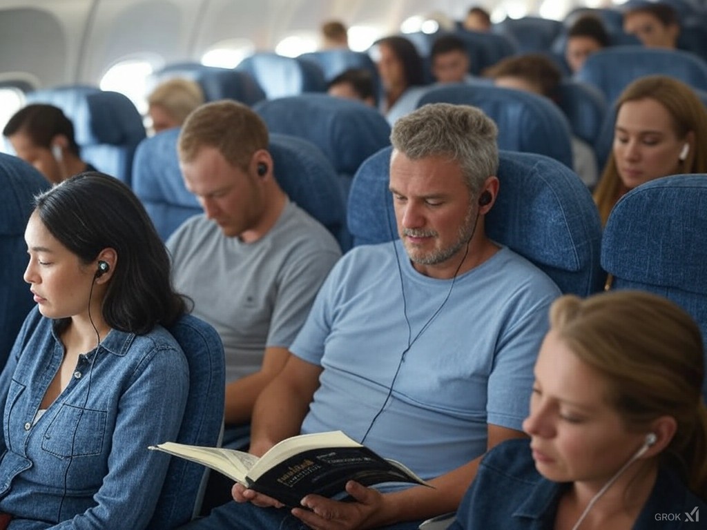 Crying baby on plane, 12 clever hacks to make flying economy comfortable, TravelBloggers.ca, Iain Shankland