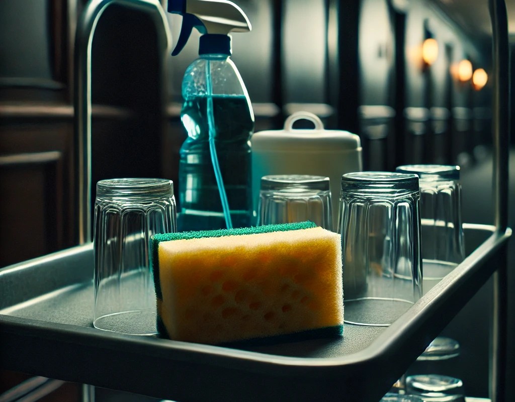 hotel-drinking-glass-hygiene,Travelbloggers.ca, Iain Shankland, Gail Shankland