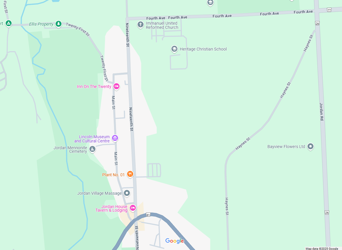 Jordan Village, Niagara. TravelBloggers.ca, Iain Shankland