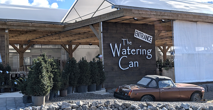 The Watering Can on Highway 8, Niagara. TravelBloggers.ca, Iain Shankland