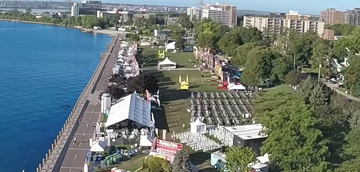 Burlington’s Canada’s Largest Ribfest, TravelBloggers.ca, Iain Shankland, Gail Shankland