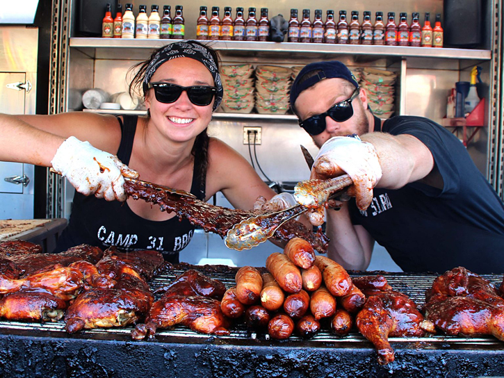Burlington’s Canada’s Largest Ribfest, TravelBloggers.ca, Iain Shankland, Gail Shankland