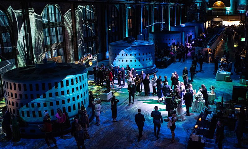 Niagara Falls - Niagara Icewine Festival, TravelBloggers.ca, Iain Shankland, Gail Shankland, NOTL, Cool As Ice Gala at Niagara Power Station