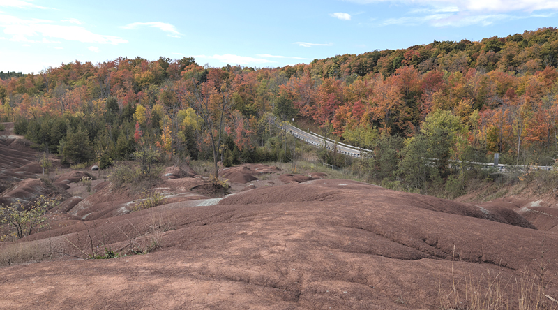 Liberty Inn Nordic Spa Hotel Caledon Review, staycation, Cheltenham Badlands, TravelBloggers.ca, Iain Shankland, Gail Shankland