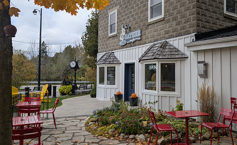 Gather Café, Alton ON, TravelBloggers.ca, Iain Shankland, Gail Shankland