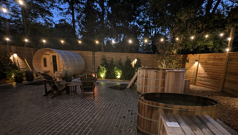 Liberty Inn Nordic Spa, Private Nordic Spa Ontario, Caledon, Staycation