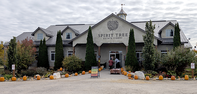 Spirit Tree Estate Cidery, Caledon, Ontario, TravelBloggers.ca, Iain Shankland, Gail Shankland