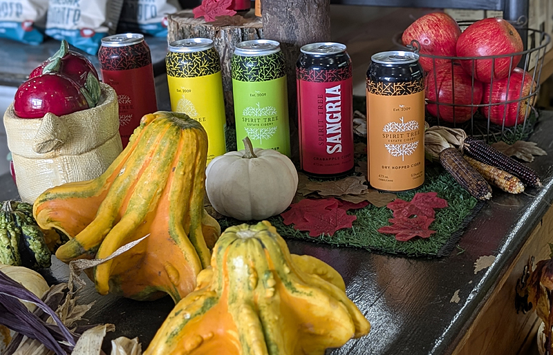 Spirit Tree Estate Cidery, Caledon, Ontario, TravelBloggers.ca, Iain Shankland, Gail Shankland