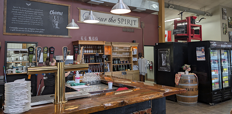 Spirit Tree Estate Cidery, Caledon, Ontario, TravelBloggers.ca, Iain Shankland, Gail Shankland