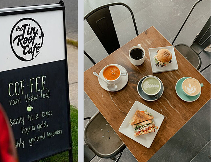 Tin Roof Café, TravelBloggers.ca, Iain Shankland, Gail Shankland